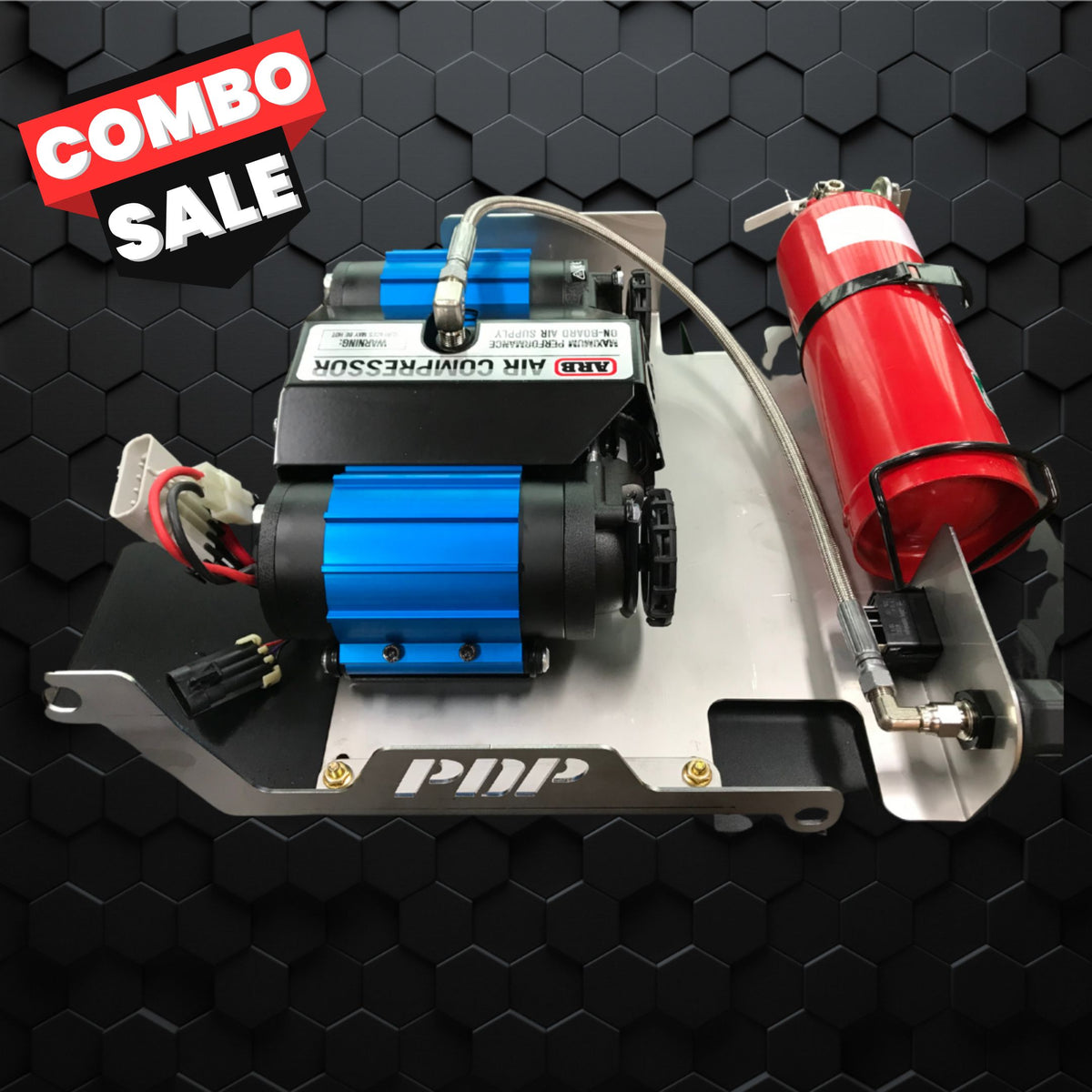 70 series | 76 / 79 & Dual Cab |  PDP Under Seat Bracket & ARB Twin Compressor |  COMBO