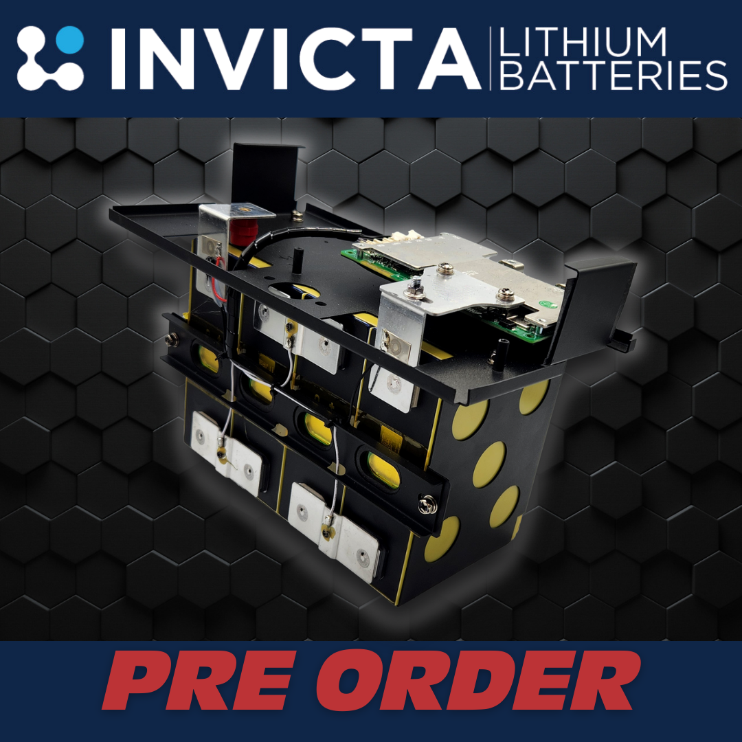 Invicta Black | 12V 100 AH | Lithium battery | with Bluetooth | SNLB12V100BT