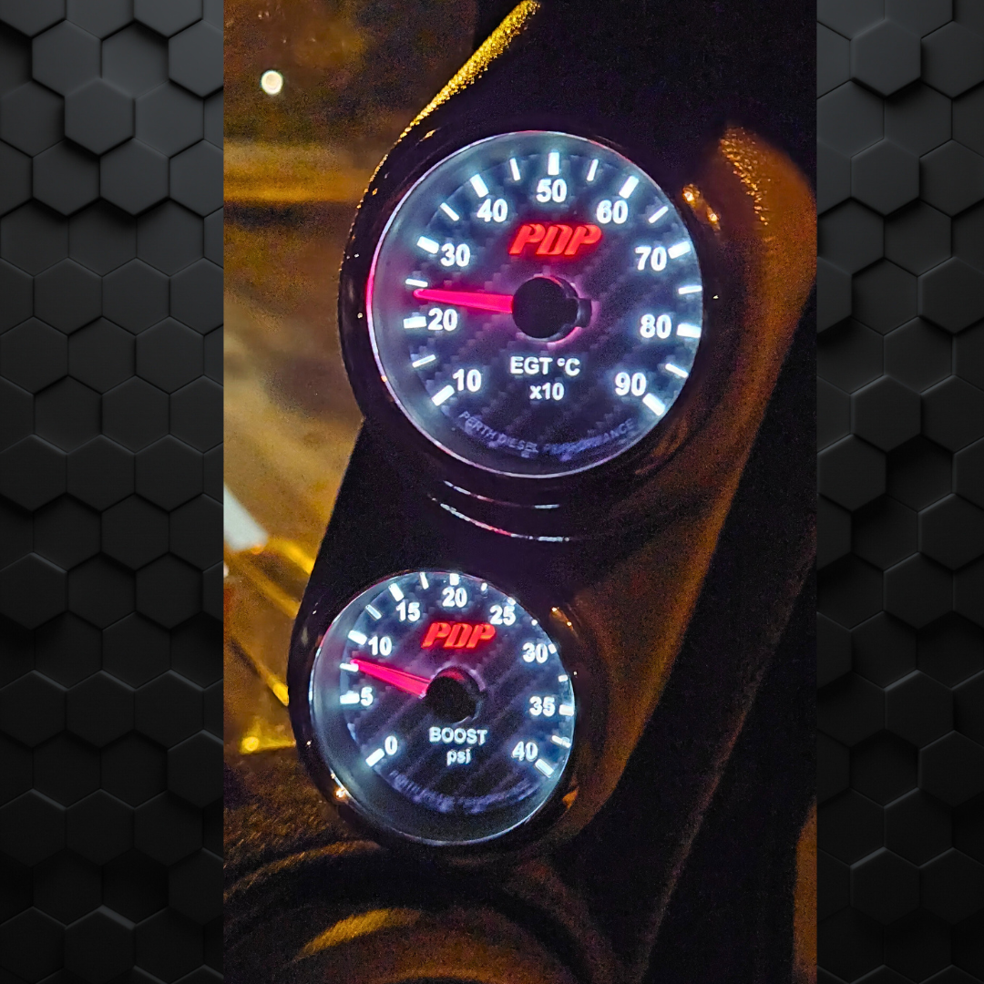 PDP Boost/EGT Gauges + PDP Pillar Pod DIY Kit GENERATION 2