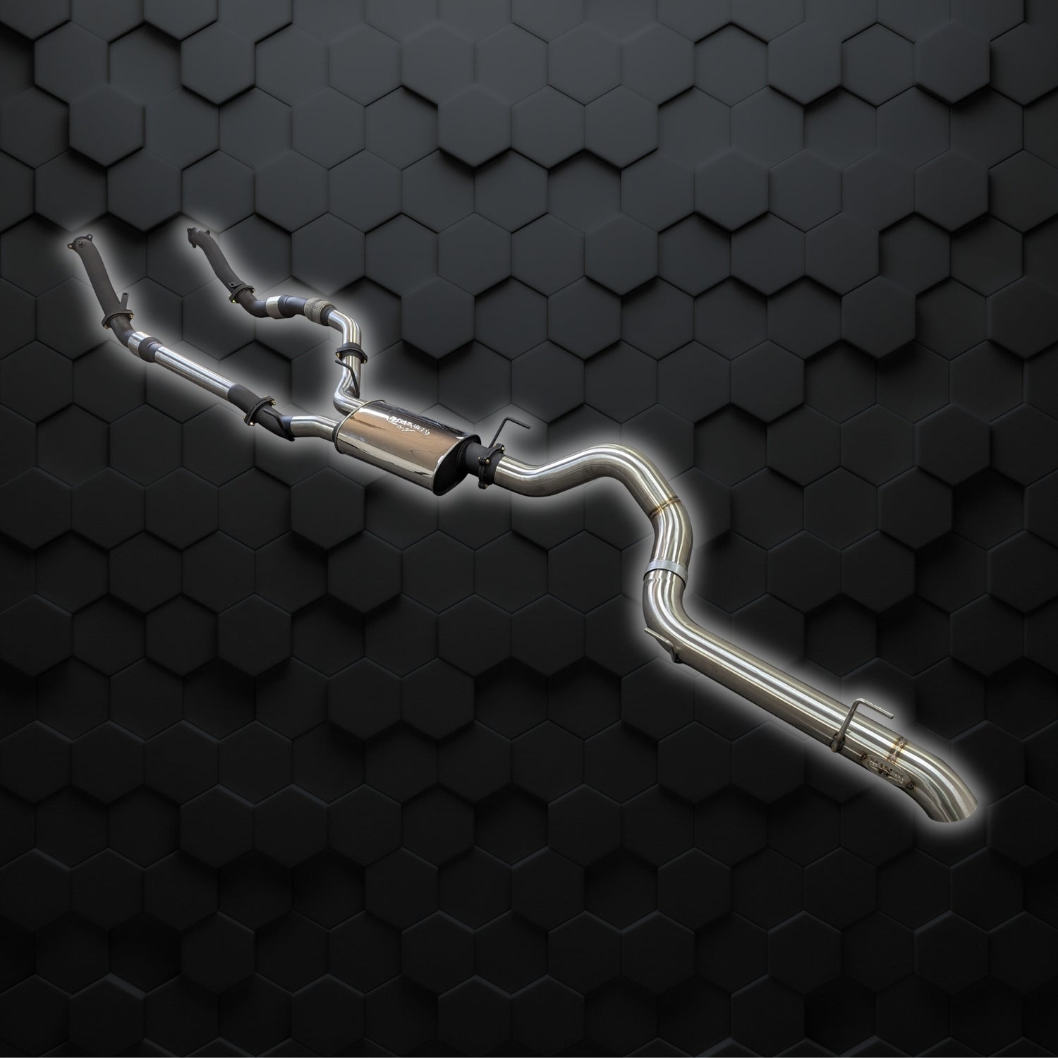Manta Exhaust | VDJ 200 Series 3" Dual with Cat & Muffler, 4" Exit