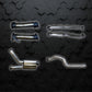 200 series | manta exhaust | Turbo back system | NO Cat, W/Muffler |  year  07-2015 - pre DPF | SSMKTY0055