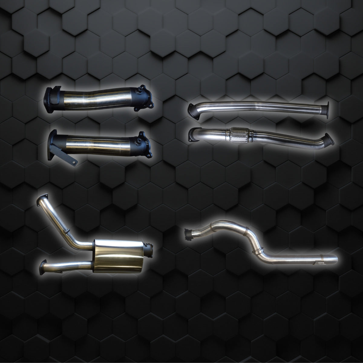 200 series | manta exhaust | Turbo back system | NO Cat, W/Muffler |  year  07-2015 - pre DPF | SSMKTY0055