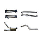 200 series | manta exhaust | Turbo back system | NO Cat, W/Muffler |  year  07-2015 - pre DPF | SSMKTY0055