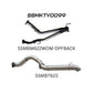 200 Series Landcruiser DPF Back Exhaust | Manta 3" to 4" Stainless | VDJ200R