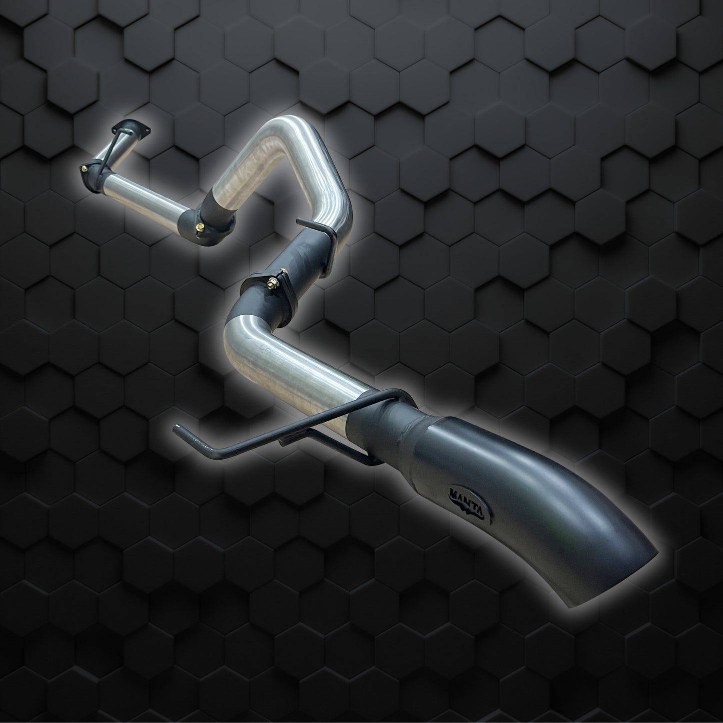 Manta Exhaust | 300 Series | 3" DPF Back to 4" Tailpipe | Black 4" Tip
