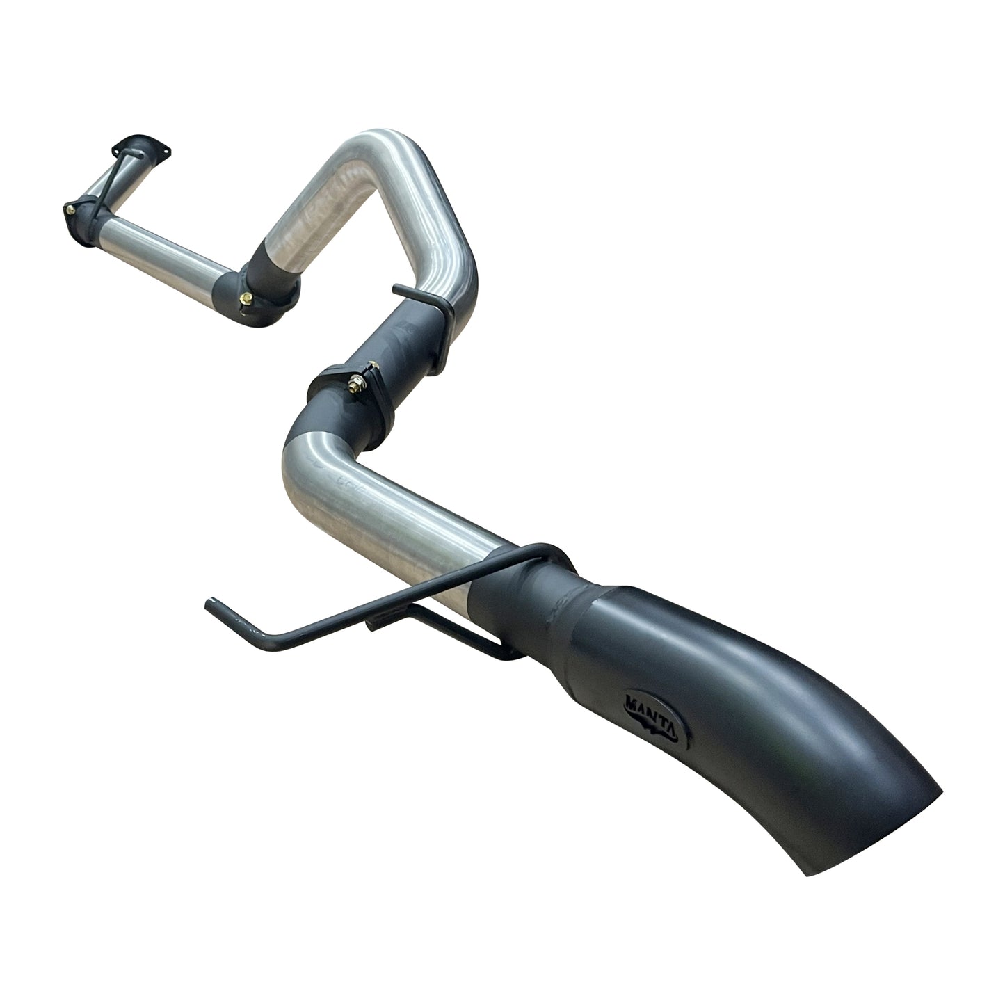 Manta Exhaust | 300 Series | 3" DPF Back to 4" Tailpipe | Black 4" Tip