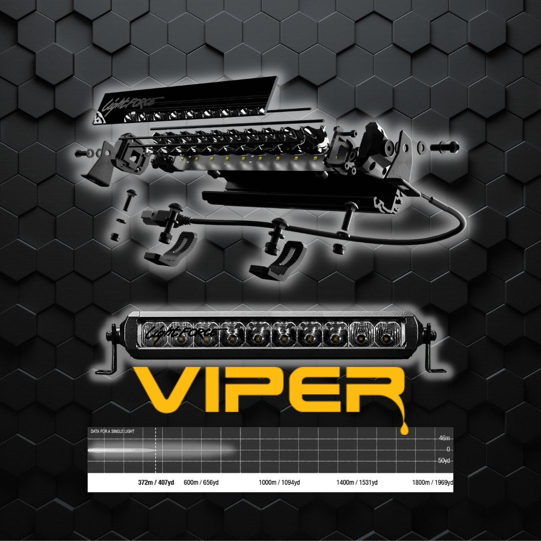 Lightforce VIPER 10" Single Row LED Bar | Combo beam