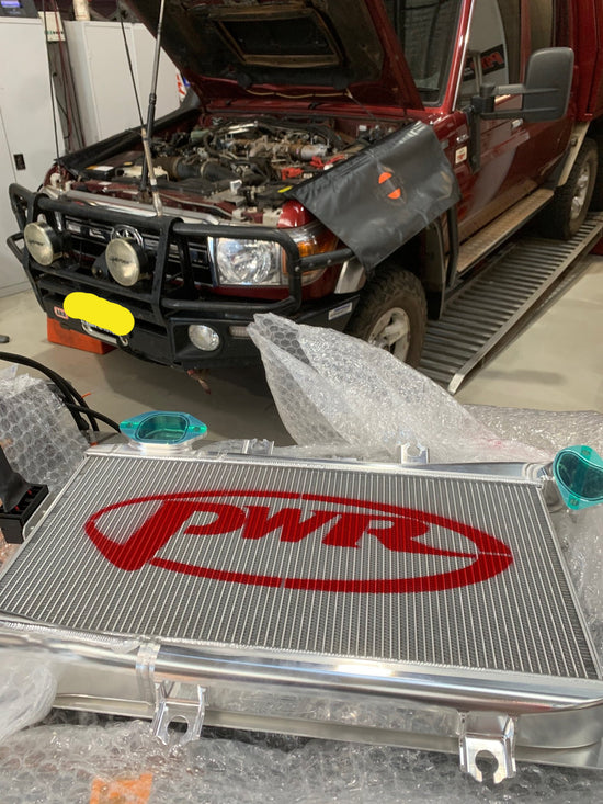 PWR Toyota VDJ70 Landcruiser Elite Billet Intercooler Perth Diesel