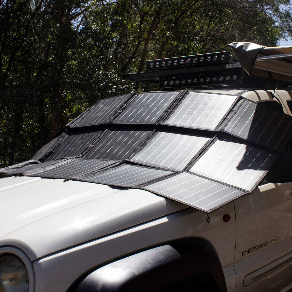 KT Solar | 300 Watt | 12V Portable Solar Folding Blanket