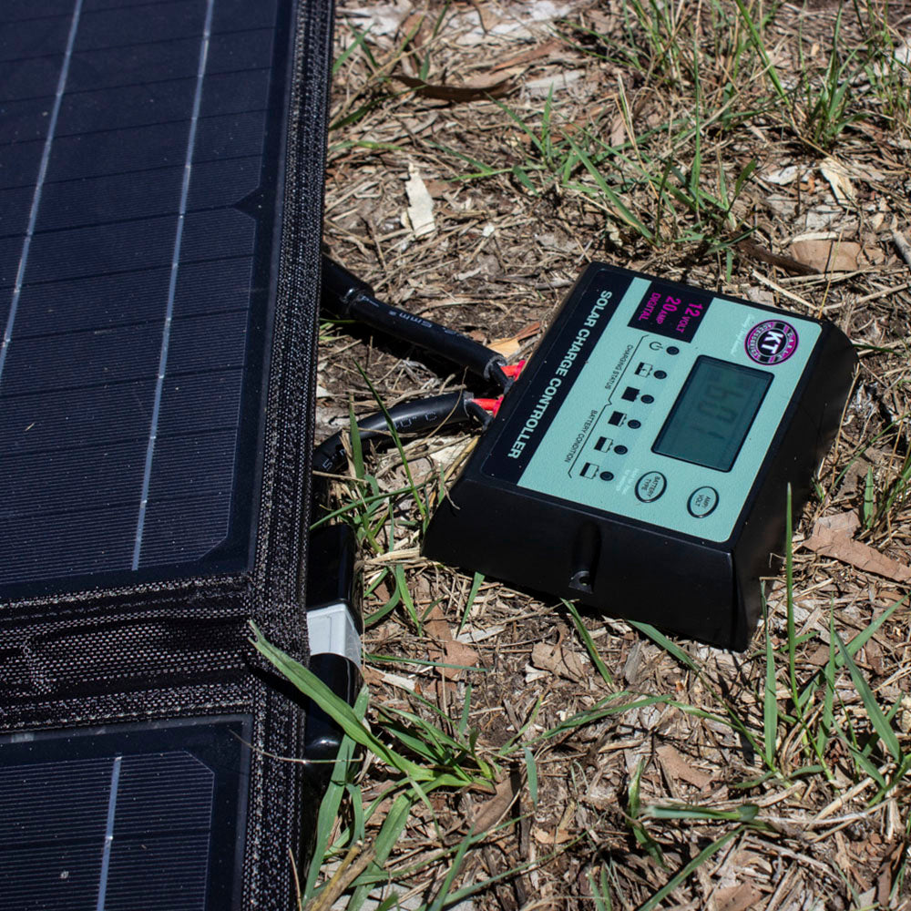 KT Solar | 300 Watt | 12V Portable Solar Folding Blanket