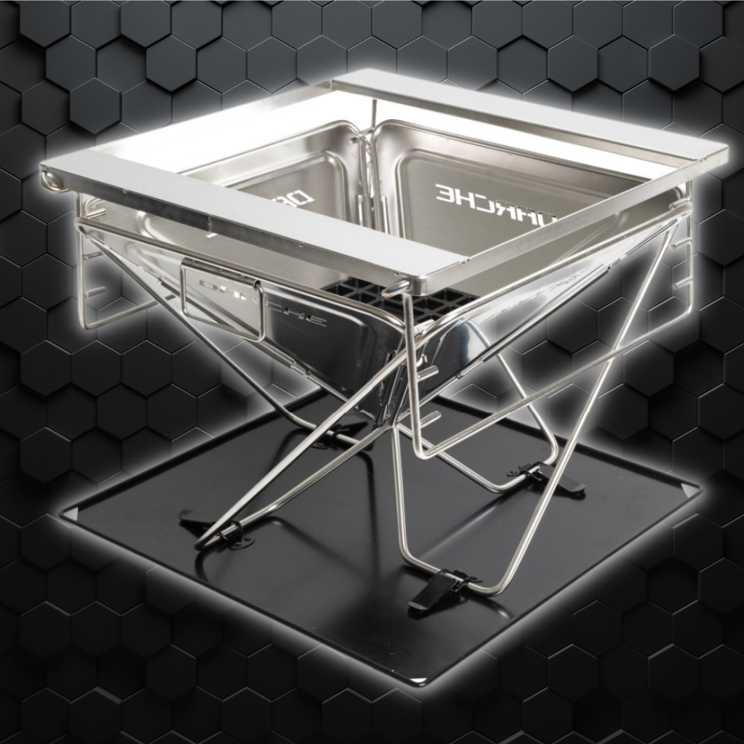 Darche Stainless Steel BBQ 450 Firepit