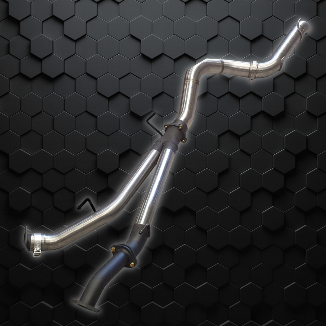 Manta VDJ 200 Series exhaust : 3" DPF Back to 4" Tailpipe