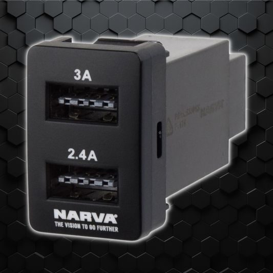 Narva | Twin USB | OE Style Insert 32.5 x 22mm