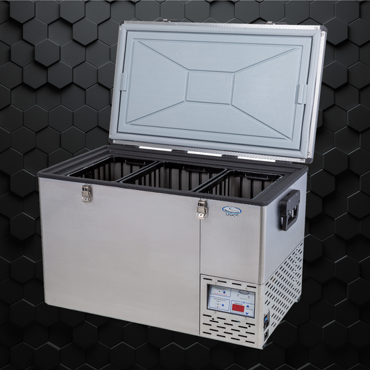 National Luna Legacy 80 | Stainless Steel Refrigerator & Freezer | New Model