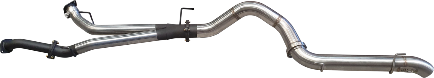 Manta Exhaust | VDJ 200 Series 3" DPF Back to 4" Tailpipe