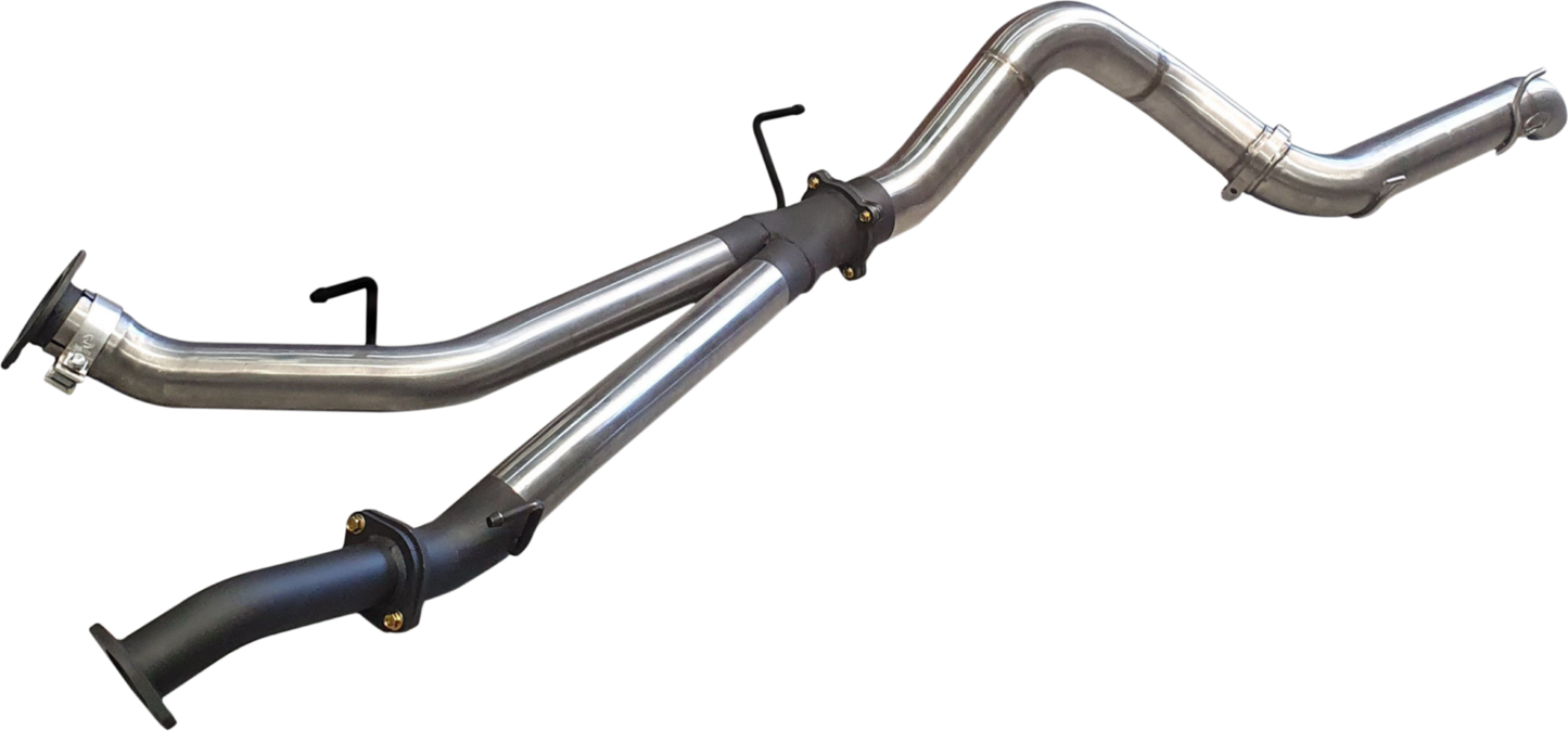 Manta Exhaust | VDJ 200 Series 3" DPF Back to 4" Tailpipe