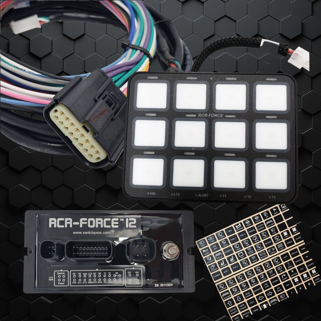 Switch-Pros | RCR-FORCE 12 | Switch Panel  System