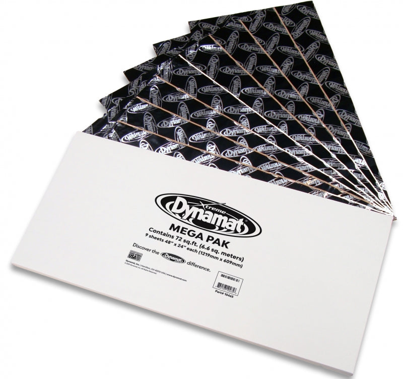 Dynamat Xtreme Mega Pack 9 x 609mm x 1219mm | 6.68Sqm