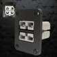 PDP Electrical | Dual 50 Amp Anderson | Flush Mount
